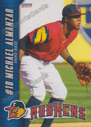 2017 Toledo Mud Hens Michael Almanzar