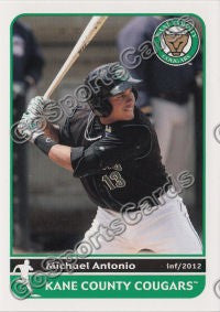 2012 Kane County Cougars Michael Antonio