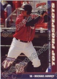 2008 International League Top Prospects Michael Aubrey