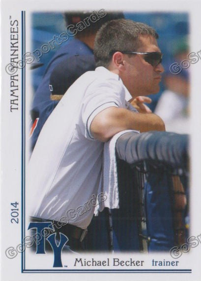 2014 Tampa Yankees Michael Becker