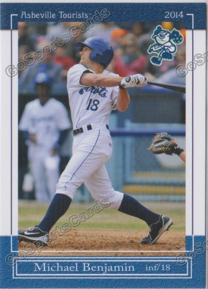 2014 Asheville Tourists Michael Benjamin