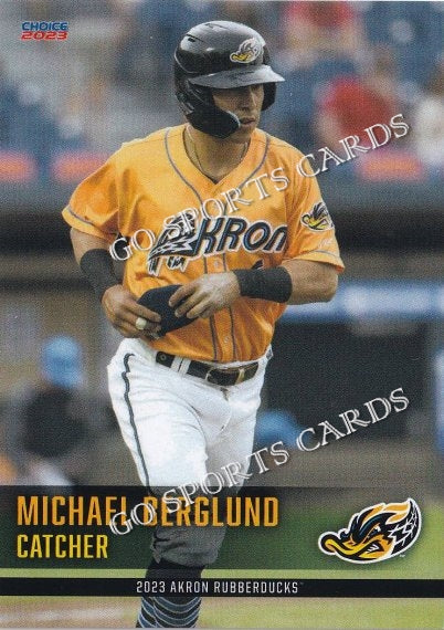 2023 Akron Rubberducks Michael Berglund