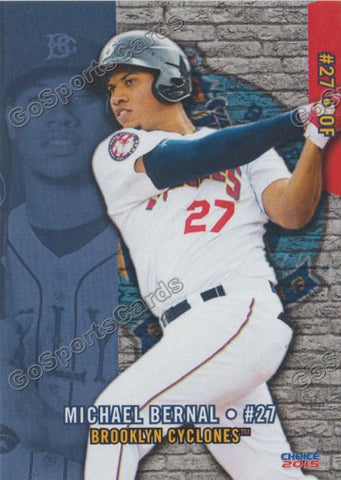 2015 Brooklyn Cyclones Michael Bernal