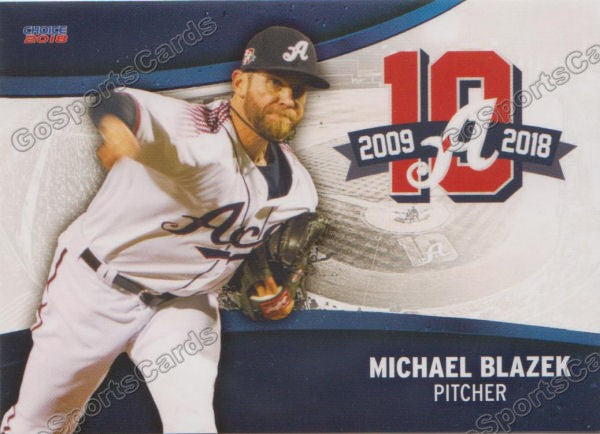 2018 Reno Aces Michael Blazek