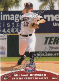 2009 Brevard County Manatees Michael Bowman