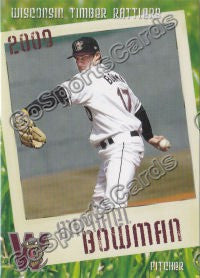 2009 Wisconsin Timber Rattlers Michael Bowman