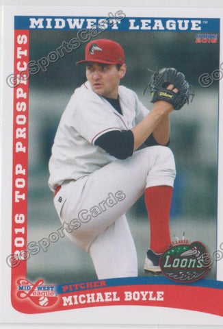 2016 Midwest League Top Prospect Michael Boyle