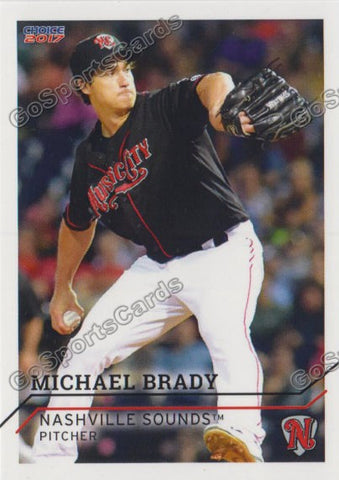 2017 Nashville Sounds Michael Brady