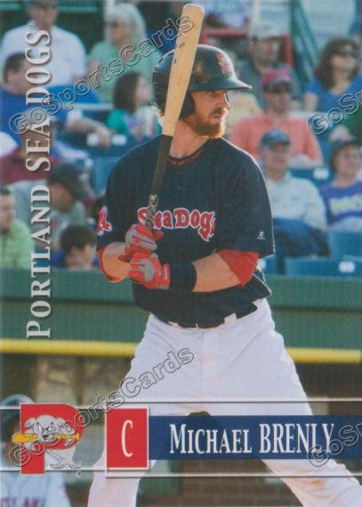 2014 Portland Sea Dogs Michael Brenly