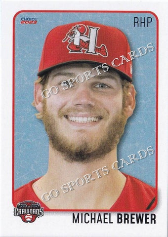 2023 Hickory Crawdads 1st Michael Brewer