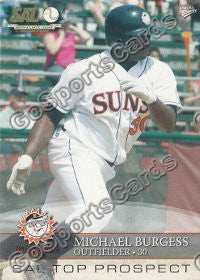2008 South Atlantic League Top Prospects Michael Burgess