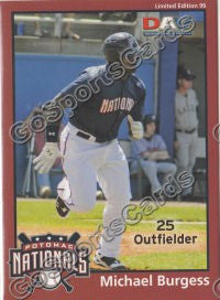 2010 Potomac Nationals DAV Michael Burgess