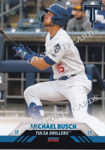 2022 Tulsa Drillers Michael Busch