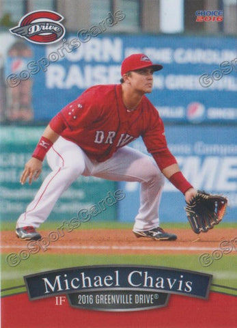 2016 Greenville Drive Michael Chavis
