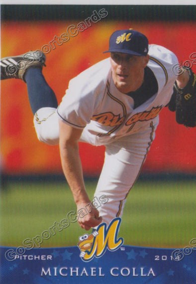 2014 Montgomery Biscuits Mike Michael Colla