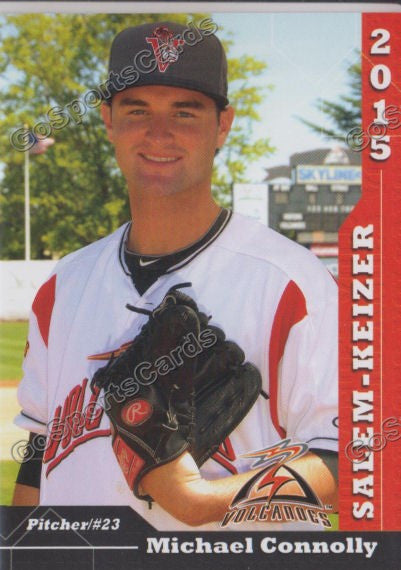 2015 Salem Keizer Volcanoes Michael Connolly