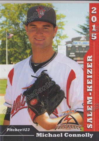 2015 Salem Keizer Volcanoes Michael Connolly