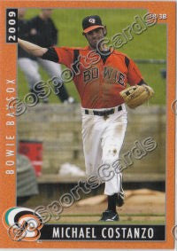 2009 Bowie Baysox Michael Costanzo