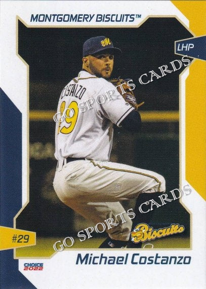 2022 Montgomery Biscuits Michael Costanzo