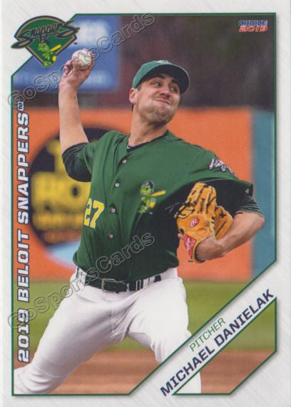 2019 Beloit Snappers Michael Danielak