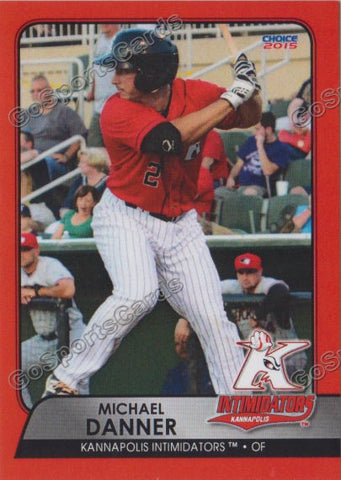 2015 Kannapolis Intimidators Michael Danner
