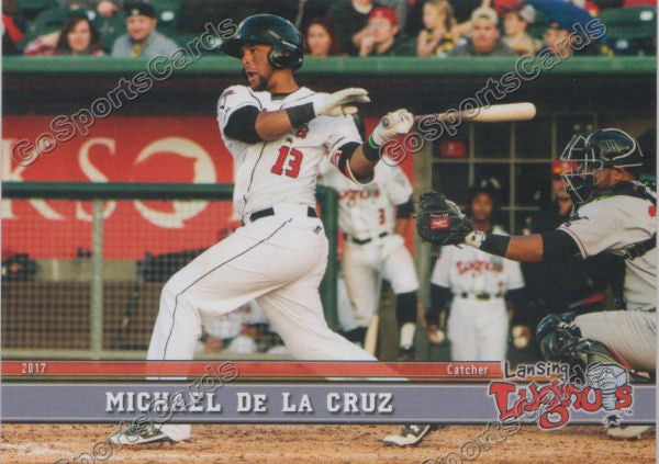 2017 Lansing Lugnuts Michael De La Cruz