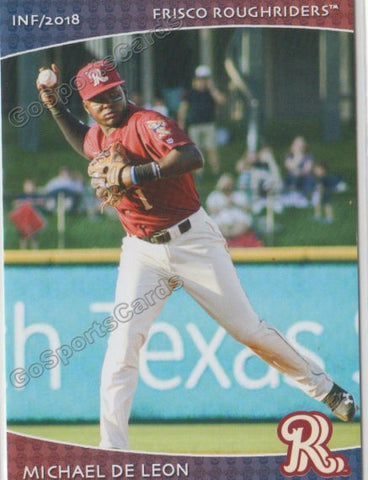 2018 Frisco RoughRiders Michael De Leon