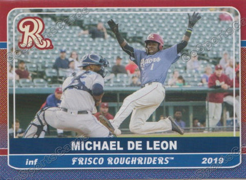 2019 Frisco RoughRiders Michael De Leon