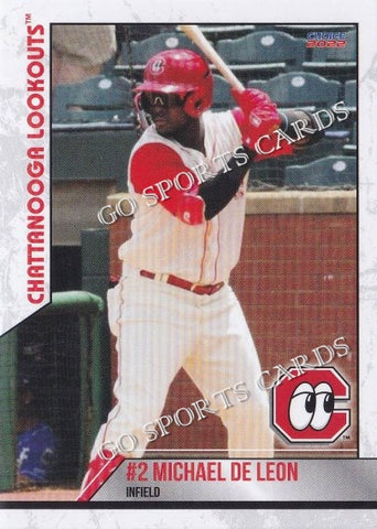 2022 Chattanooga Lookouts Michael De Leon