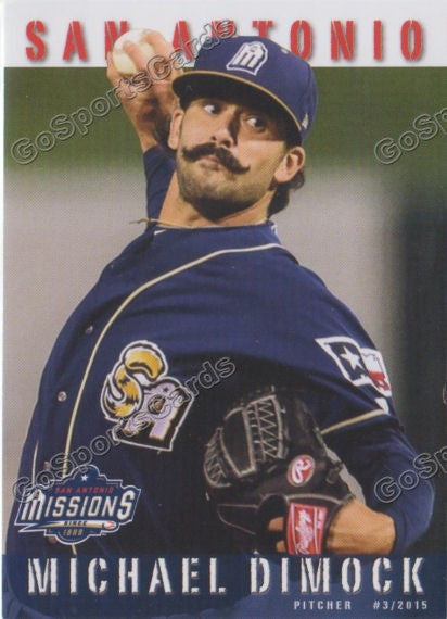 2015 San Antonio Missions Michael Dimock