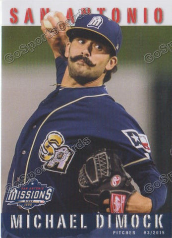 2015 San Antonio Missions Michael Dimock