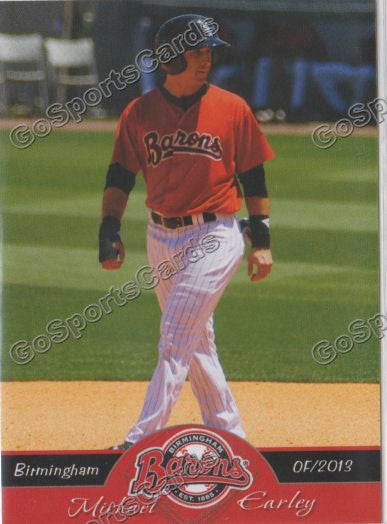 2013 Birmingham Barons Michael Earley