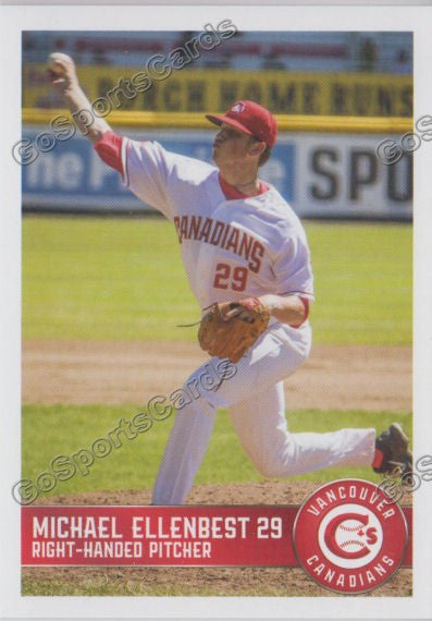 2016 Vancouver Canadians Mike Michael Ellenbest