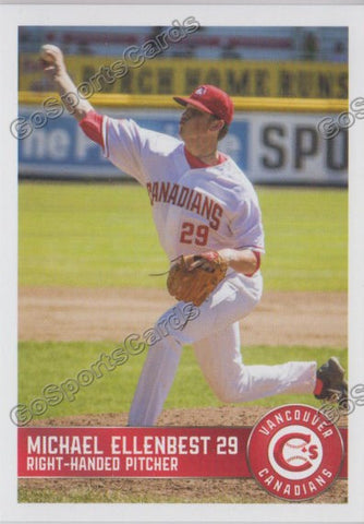 2016 Vancouver Canadians Mike Michael Ellenbest