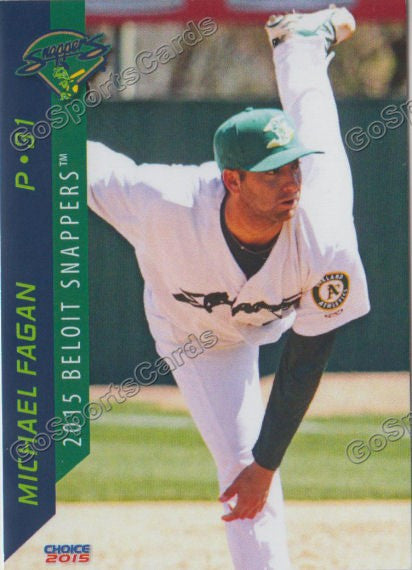 2015 Beloit Snappers Michael Fagan