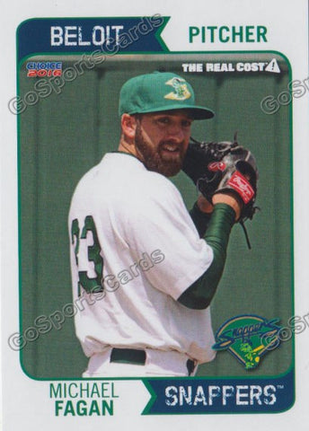 2016 Beloit Snappers Michael Fagan