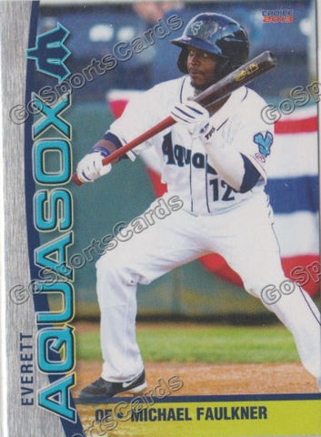 2013 Everett AquaSox Michael Faulkner