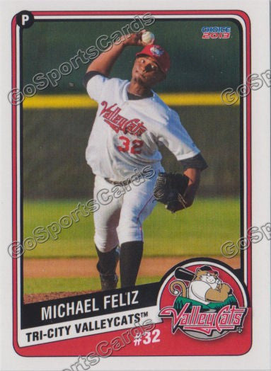 2013 Tri City ValleyCats Michael Feliz