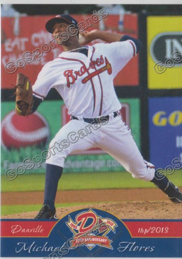 2013 Danville Braves Michael Flores