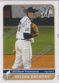 2012 Helena Brewers Michael Francisco