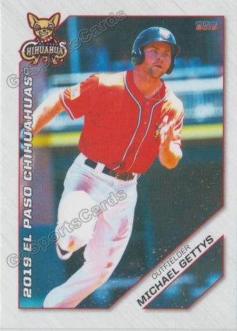 2019 El Paso Chihuahuas Michael Gettys