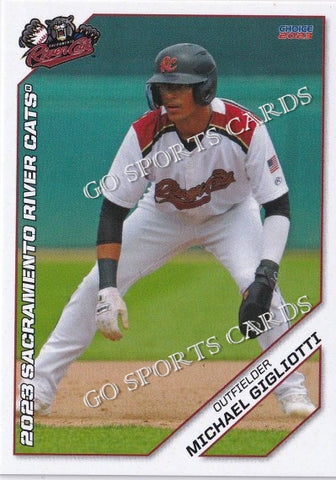 2023 Sacramento River Cats Michael Gigliotti