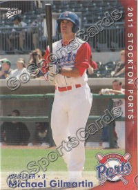 2011 Stockton Ports Mike Michael Gilmartin