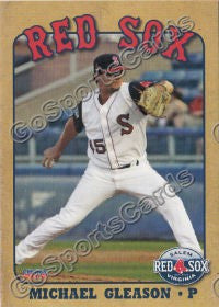 2012 Salem Red Sox Michael Gleason