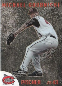 2012 Carolina MudCats Mike Michael Goodnight