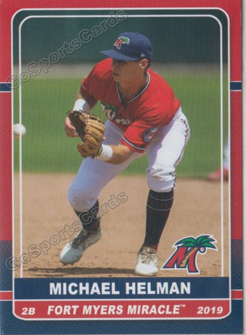2019 Fort Myers Miracle Michael Helman