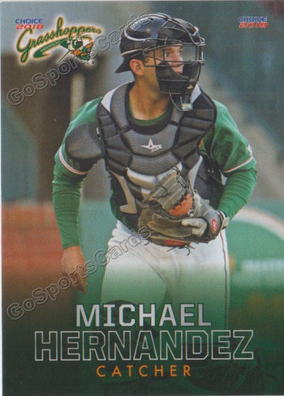 2018 Greensboro Grasshoppers Michael Hernandez
