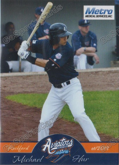 2013 Rockford Aviators Michael Hur