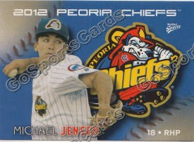 2012 Peoria Chiefs Michael Jensen