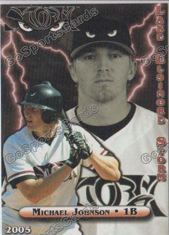 2005 Lake Elsinore Storm Michael Johnson